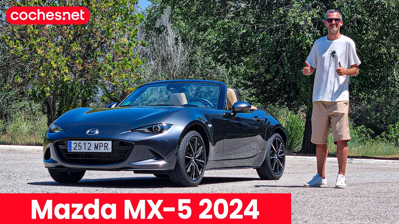 Mazda MX-5 2024 | Prueba / Test / Review en español | coches.net