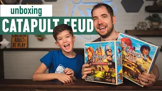 An Excuse to Play with Toys! | Catapult Feud Unboxing (With Siege Expansion)
