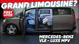 2028 Mercedes-Benz VLE First Look: It’s a “Grand Limousine,” Not a Mega-Fancy Van