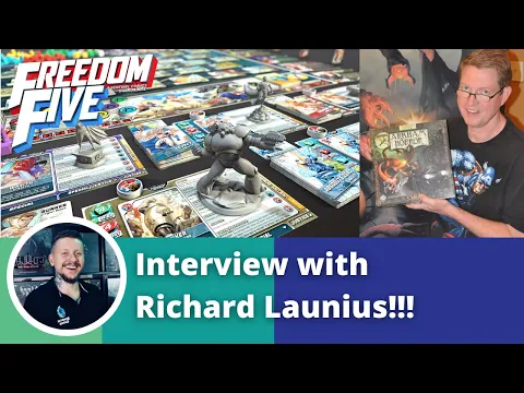 Richard Launius best game is Freedom Five? His next secret project is Blade Runner based? Interview!