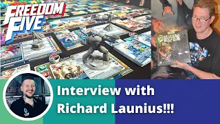 Richard Launius best game is Freedom Five? His next secret project is Blade Runner based? Interview!