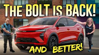 The Chevy Bolt is BACK! $29k, NACS & Faster Charging!