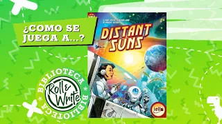 Como se Juega a Distant Suns castellano (Juego de Mesa Roll & Write )
