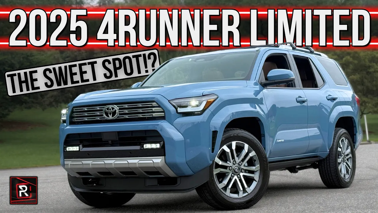 The 2025 Toyota 4Runner Limited Is A Road Optimized Vintage SUV With Rich Heritage