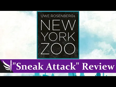 New York Zoo Board Game Review (Sneak Attack) #shorts