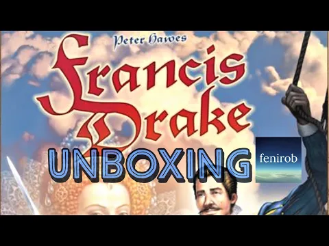 Francis Drake Board Game | Unboxing (No Talking)