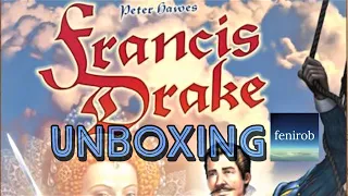 Francis Drake Board Game | Unboxing (No Talking)