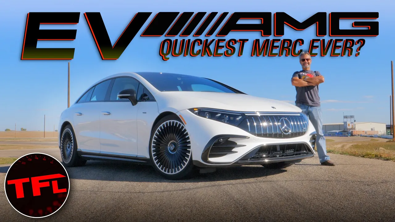 Is the New 700+ Horsepower 2022 Mercedes-AMG EQS Worthy of The AMG Badge? The Former Stig Says...