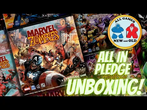 Marvel Zombies All In Pledge (Unboxing!)