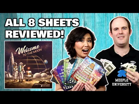 Welcome to the Moon - All 8 Sheets Review & Comparison