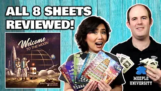 Welcome to the Moon - All 8 Sheets Review & Comparison