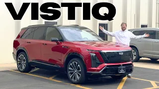 I Drive The Cadillac Vistiq Electric SUV For The First Time! Surprisingly Great Except For 1 Thing