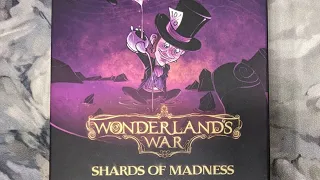 Wonderland's War: Shards of Madness Erweiterung Unboxing (deutsch/german)