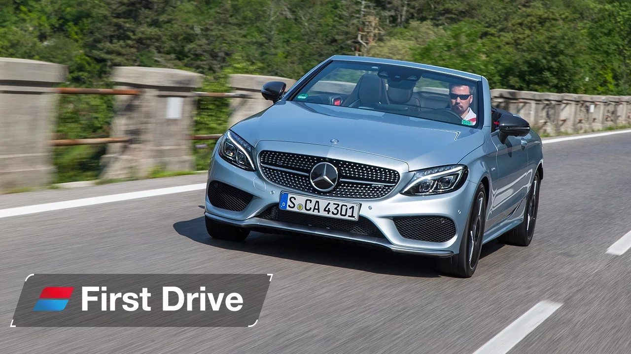 2016 Mercedes C-Class Cabriolet first drive review: A junior C 63 with four wheel drive?