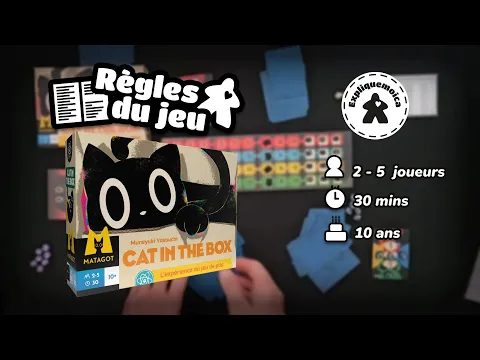 CAT IN THE BOX du jeu par #EXPLIQUEMOICA #MATAGOT