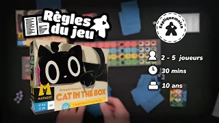 🐈 CAT IN THE BOX 📦 du jeu par #EXPLIQUEMOICA #MATAGOT