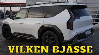 Kia EV9 AWD Räckviddstest - Stor, fyrkantig och törstig | Elbilsmagasinet