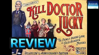 Kill Doctor Lucky Board Game | Review