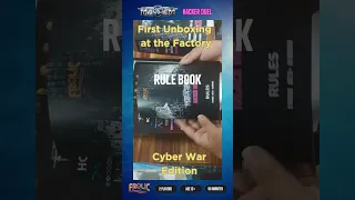 Unboxing at the factory 