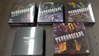 Terrorscape Gameplay All-In + Deluxe Token | Unboxing | Deutsch
