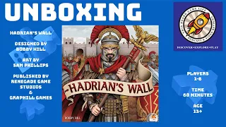 Hadrian's Wall Unboxing