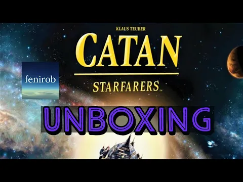 Catan: Starfarers Board Game | Unboxing (No Talking)