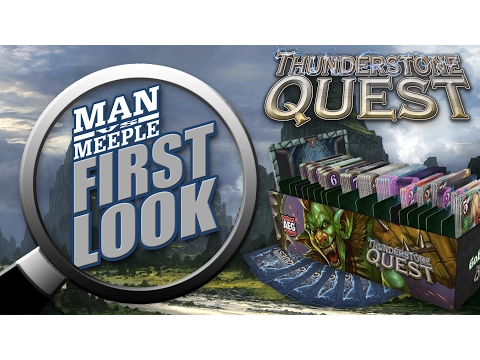 Thunderstone Quest First Look by Man Vs Meeple