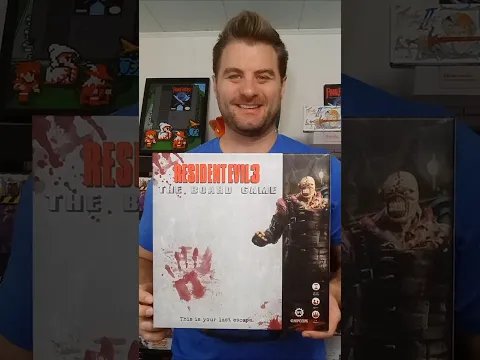 Resident Evil 3 The Board Game 60 Second Review #shorts