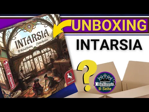 INTARSIA | ? Unboxing Spiel von Pegasus Spiele | DieHausis B-Seite