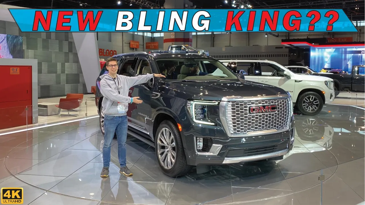 Does the NEW 2021 GMC Yukon Denali have MORE BLING than Escalade? | First Look CAS