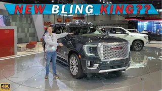 Does the NEW 2021 GMC Yukon Denali have MORE BLING than Escalade? | First Look CAS
