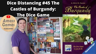 Castles Dice Distancing - how far will it roll?  Dice tray necessity? By AmassGames 4K