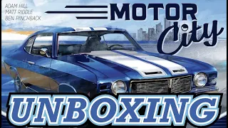 Motor City - Unboxing [KICKSTARTER]