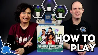 Secret Societies - Official How to Play. Complete, Clear, Concise Board Game Tutorial.