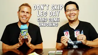 Unboxing Don't Skip Leg Day - Gym Bro Card Game