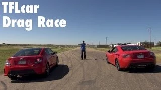 Scion FR-S vs Scion tC Drag Race Part 1: And the best Scion Sports car is?