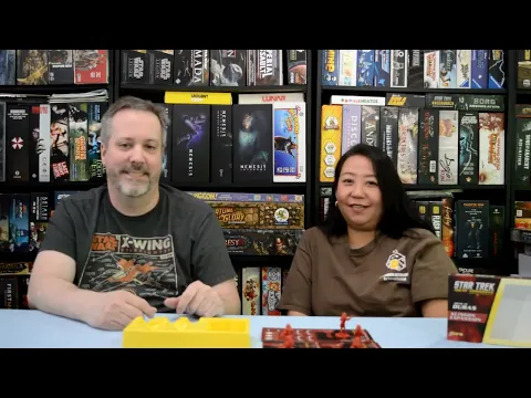 Star Trek Away Missions House of Duras Klingon Expansion by Gale Force Nine Unboxing