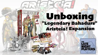 Legendary Bahadurs Unboxing The 'Legendary Bahadurs' Expansion For 'Aristeia!'