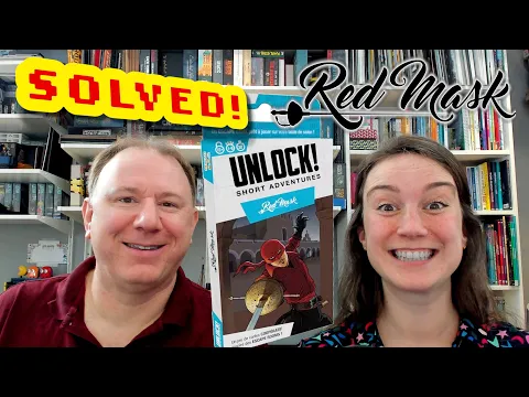 Unlock Short: Red Mask - full walkthrough and solution with Dr Gareth and Laura