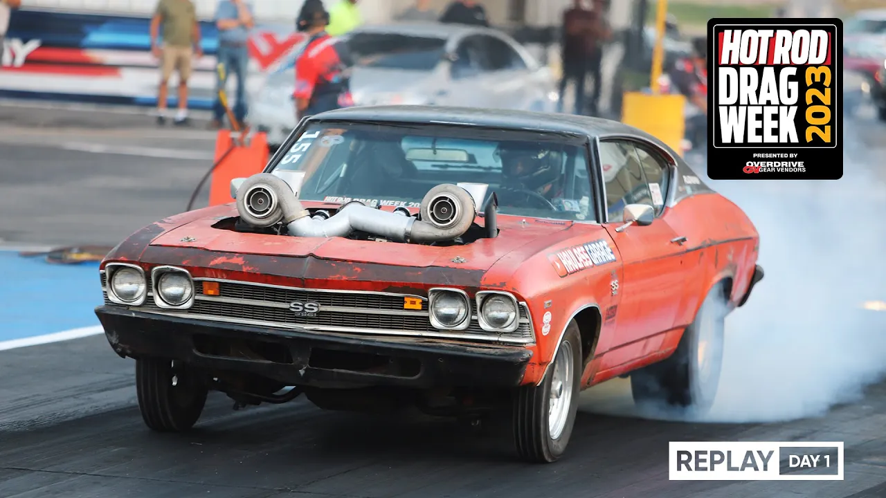 Day 1 - HOT ROD Drag Week 2023 Livestream REPLAY