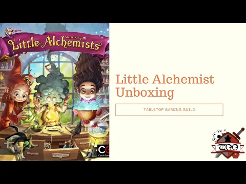 Little Alchemist Board Game Unboxing