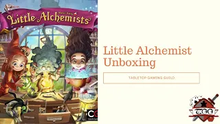 Little Alchemist Board Game Unboxing