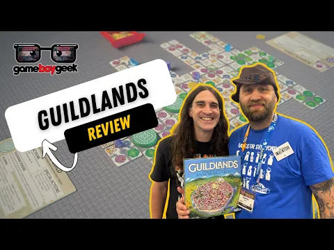Guildlands Board Game Review - A City Building Tile Laying Game