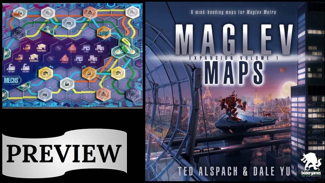 Maglev Maps: Volume 1 - Preview (GAMA Expo 2023)
