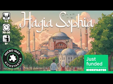 Hagia Sophia Board Game: A Print and Play Urban Adventure in Istanbul