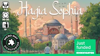 Hagia Sophia Board Game: A Print and Play Urban Adventure in Istanbul
