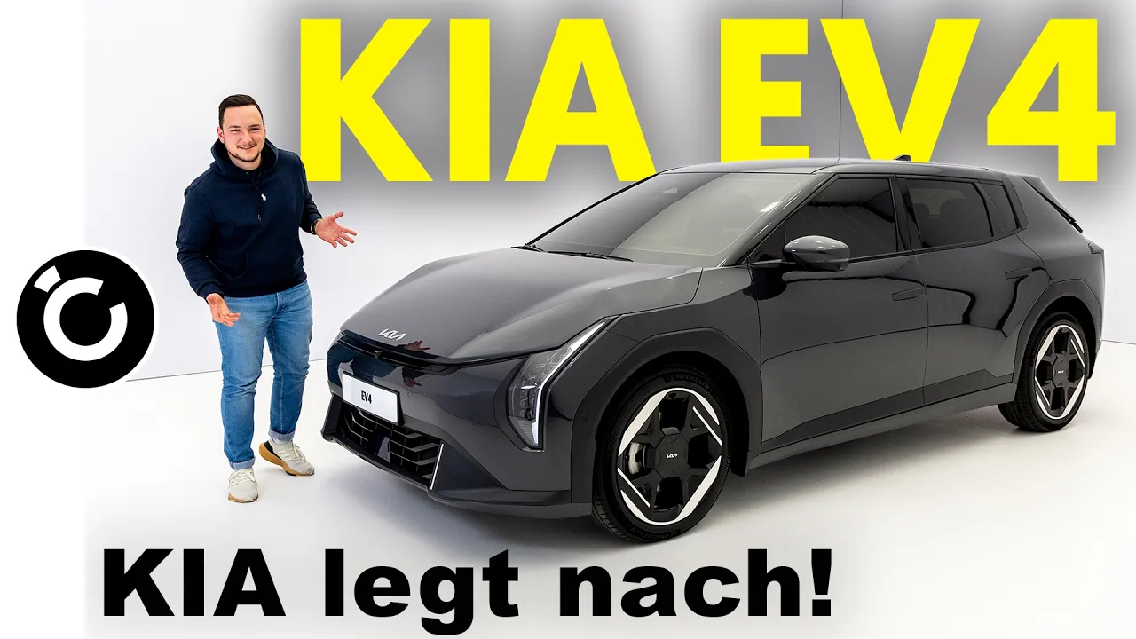 KIA EV4 Ersteindruck - Schrägheck und mutige Limo statt SUV!