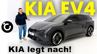 KIA EV4 Ersteindruck - Schrägheck und mutige Limo statt SUV!