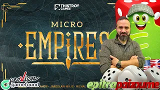 Micro Empires - Crowdfunding Preview (How to Play & Review) (EN) | Epitrapaizoume