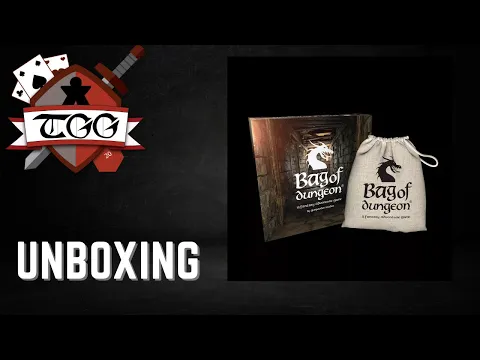 Bag of Dungeon: A Fantasy Adventure Game Unboxing